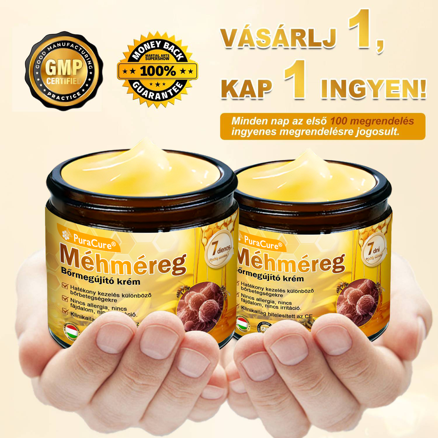 ✨✨ 𝐏𝐮𝐫𝐚𝐂𝐮𝐫𝐞® 𝐌é𝐡𝐦é𝐫𝐞𝐠 𝐁ő𝐫 𝐇𝐞𝐥𝐲𝐫𝐞á𝐥𝐥í𝐭ó 𝐊𝐫é𝐦 (👨⚕𝐂𝐄 𝐓𝐚𝐧ú𝐬í𝐭𝐯á𝐧𝐲)👍✅