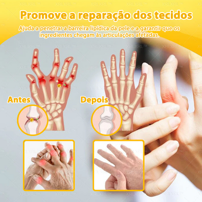 XRLXRL® Creme Reparador Ósseo e Alívio da Dor com Veneno de Abelha (Especialmente desenvolvido para pessoas idosas)